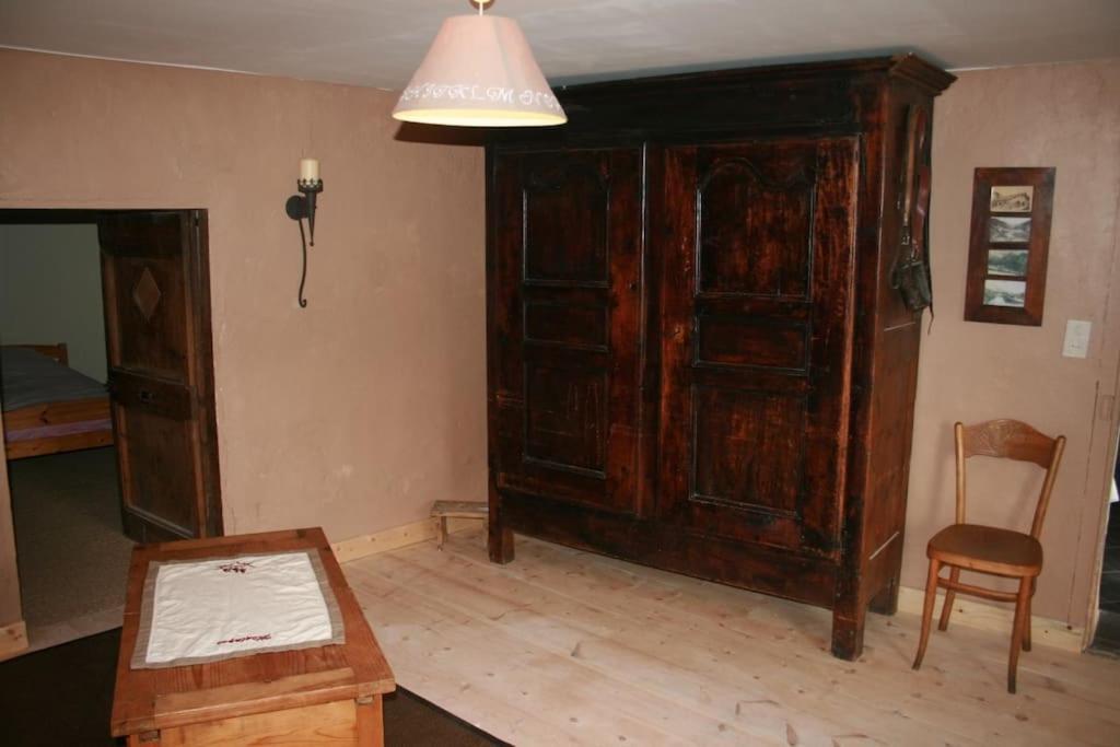 Chalet Avec Vue Sur Le Fort De Chateau Queyras المظهر الخارجي الصورة